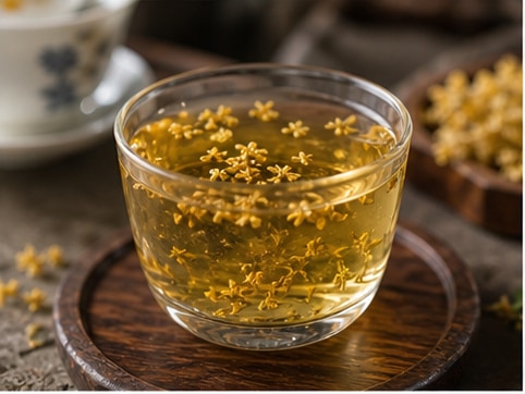 桂花乌龙茶 成品图