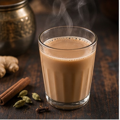 马萨拉奶茶 成品图