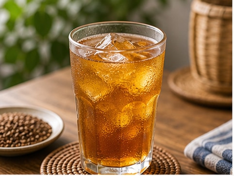 麦茶 成品图