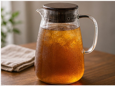 麦茶步骤3：加入奶或风味
