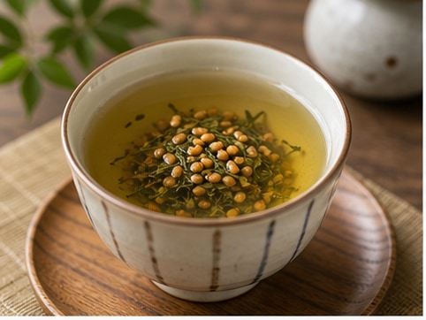 玄米茶 成品图