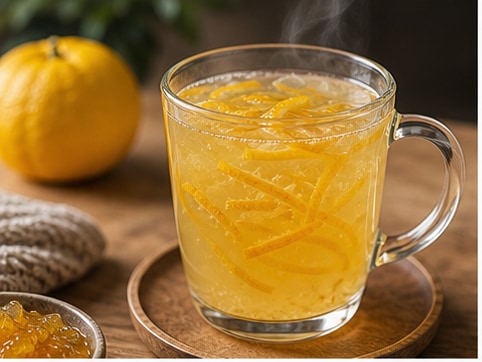 柚子茶 成品图