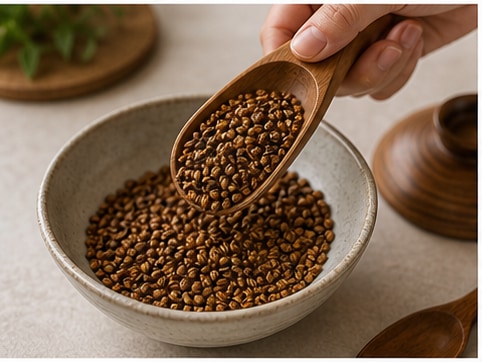 大麦茶步骤1:准备茶底