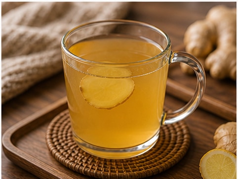 蜂蜜生姜茶步骤5：装杯完成
