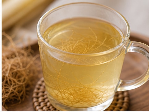 玉米须茶最终成品展示图
