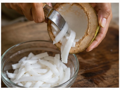 Buko Juice步骤2：提取风味