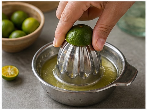 Calamansi Juice步骤2：提取风味