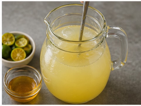 Calamansi Juice步骤3：混合调味