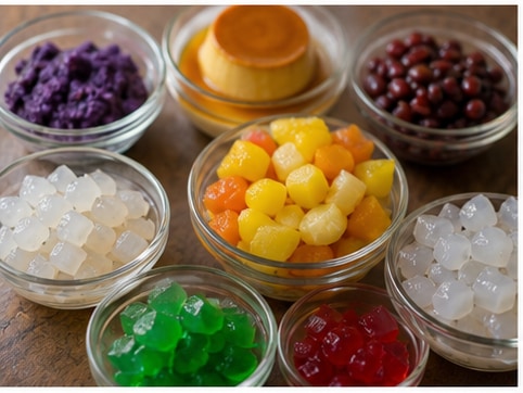 Halo-Halo 饮步骤1:准备材料