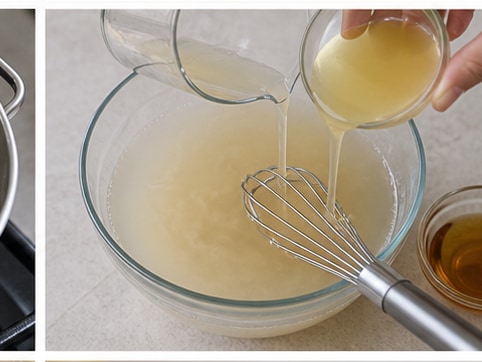 柠檬薏米步骤3:混合调味