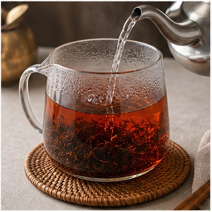 泰式奶茶步骤2：冲泡或煮茶