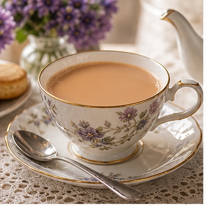 伯爵奶茶 成品图