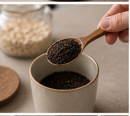 燕麦奶茶步骤1:准备茶底